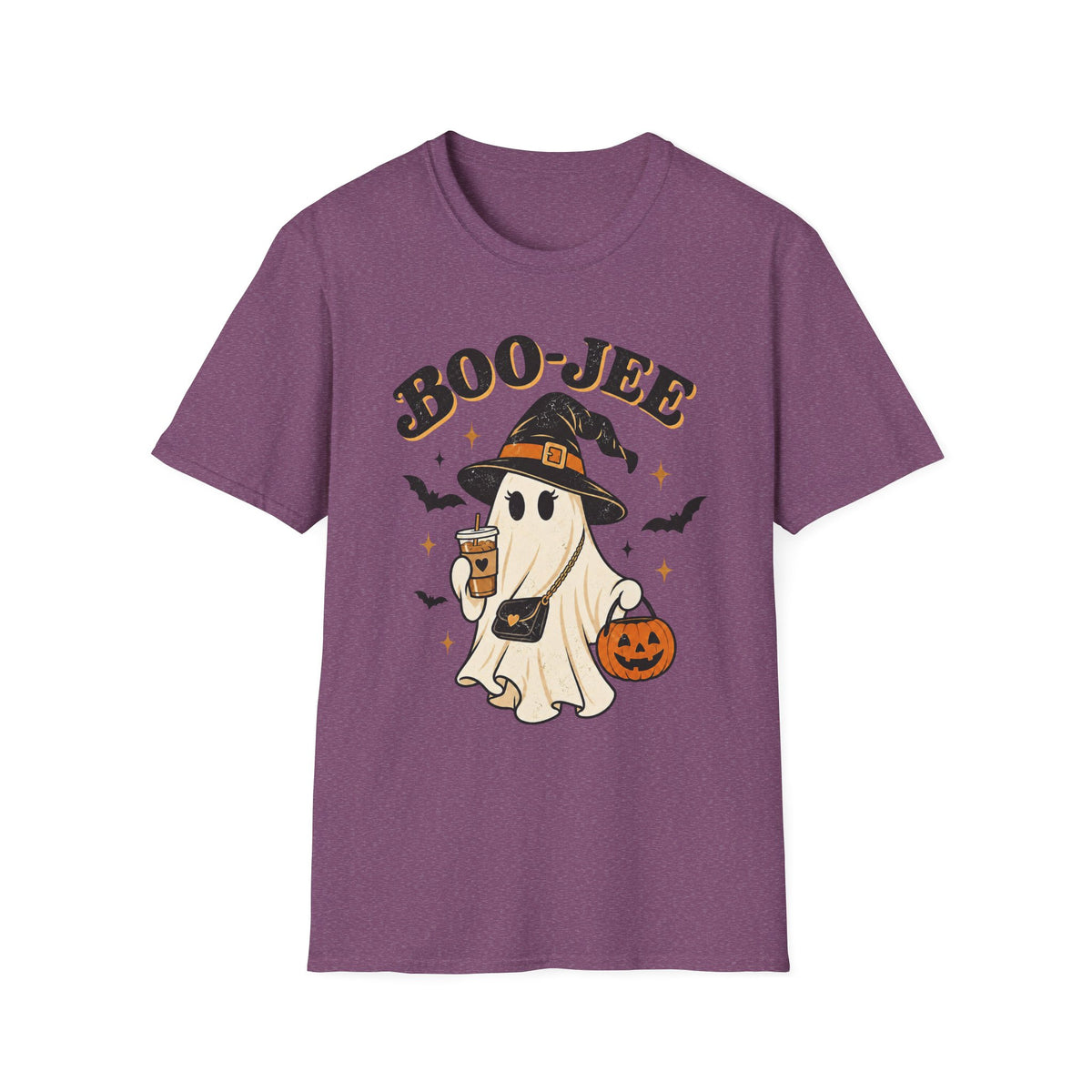 Boo-Jee Retro Halloween Ghost Tee
