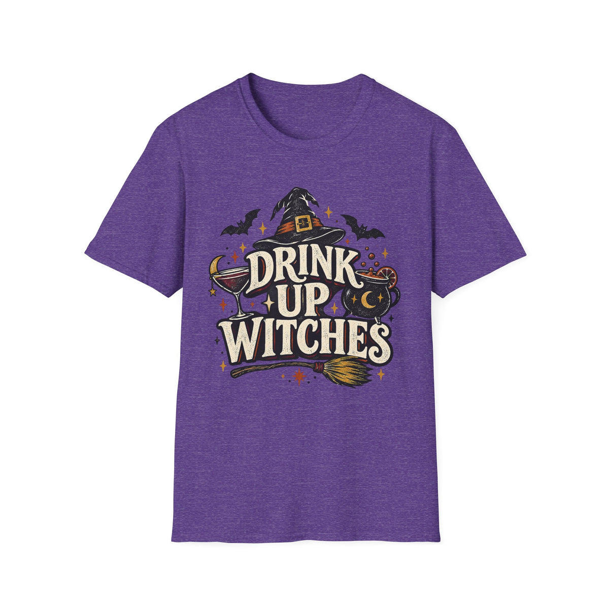 Drink Up Witches Vintage Halloween Tee