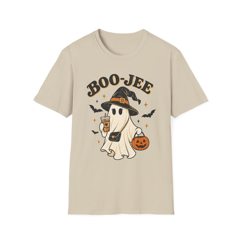 Boo-Jee Retro Halloween Ghost Tee