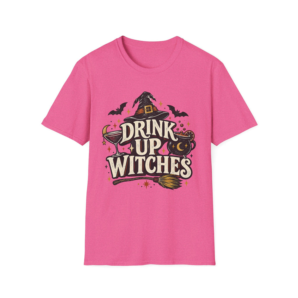 Drink Up Witches Vintage Halloween Tee