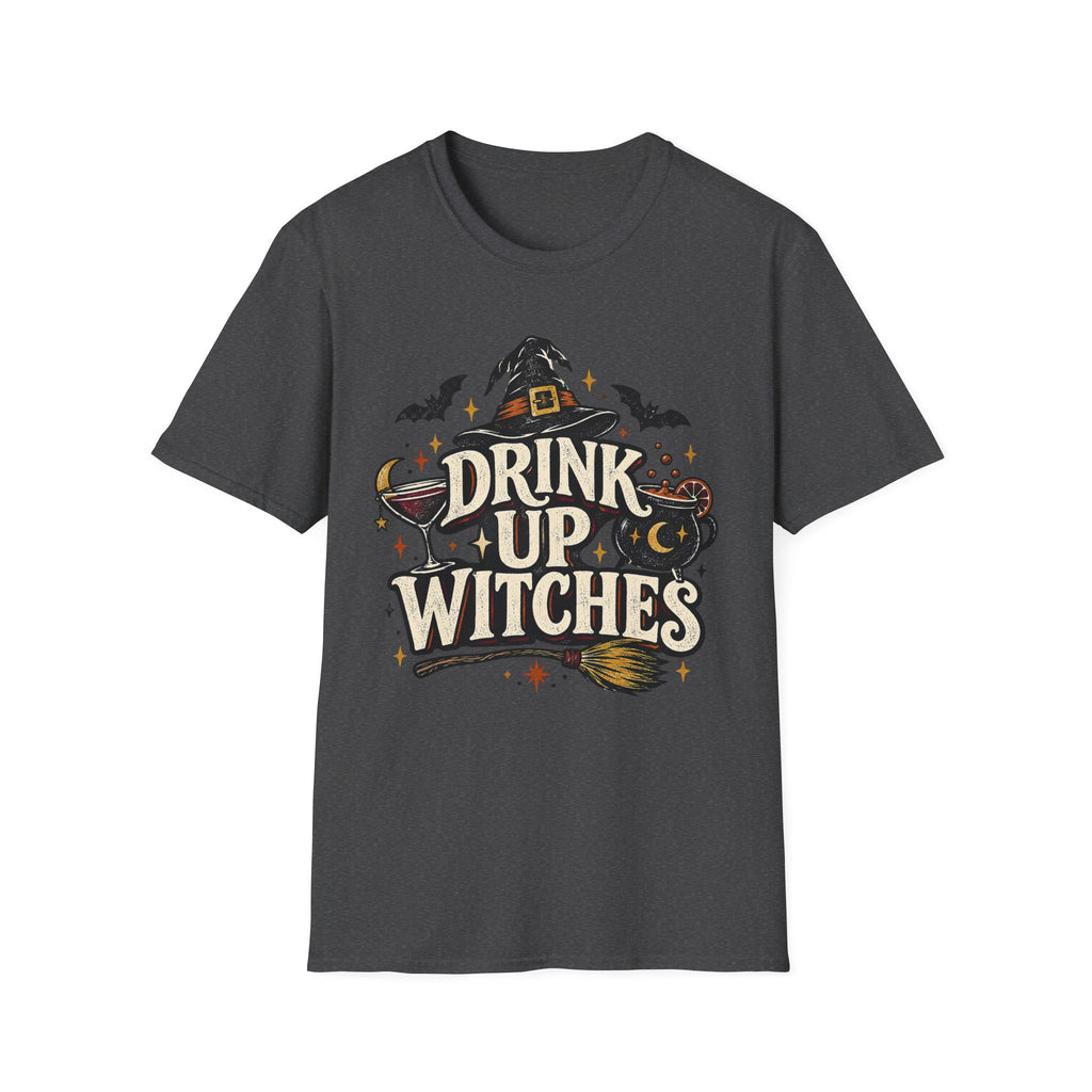 Drink Up Witches Vintage Halloween Tee