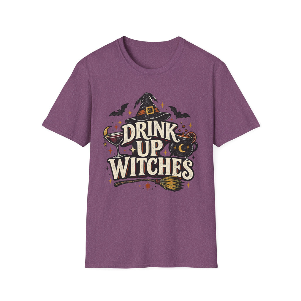 Drink Up Witches Vintage Halloween Tee