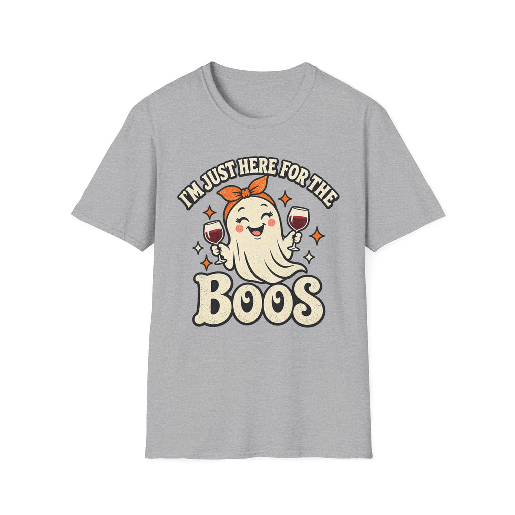 I’m Just Here for the Boos Ghost Halloween Tee