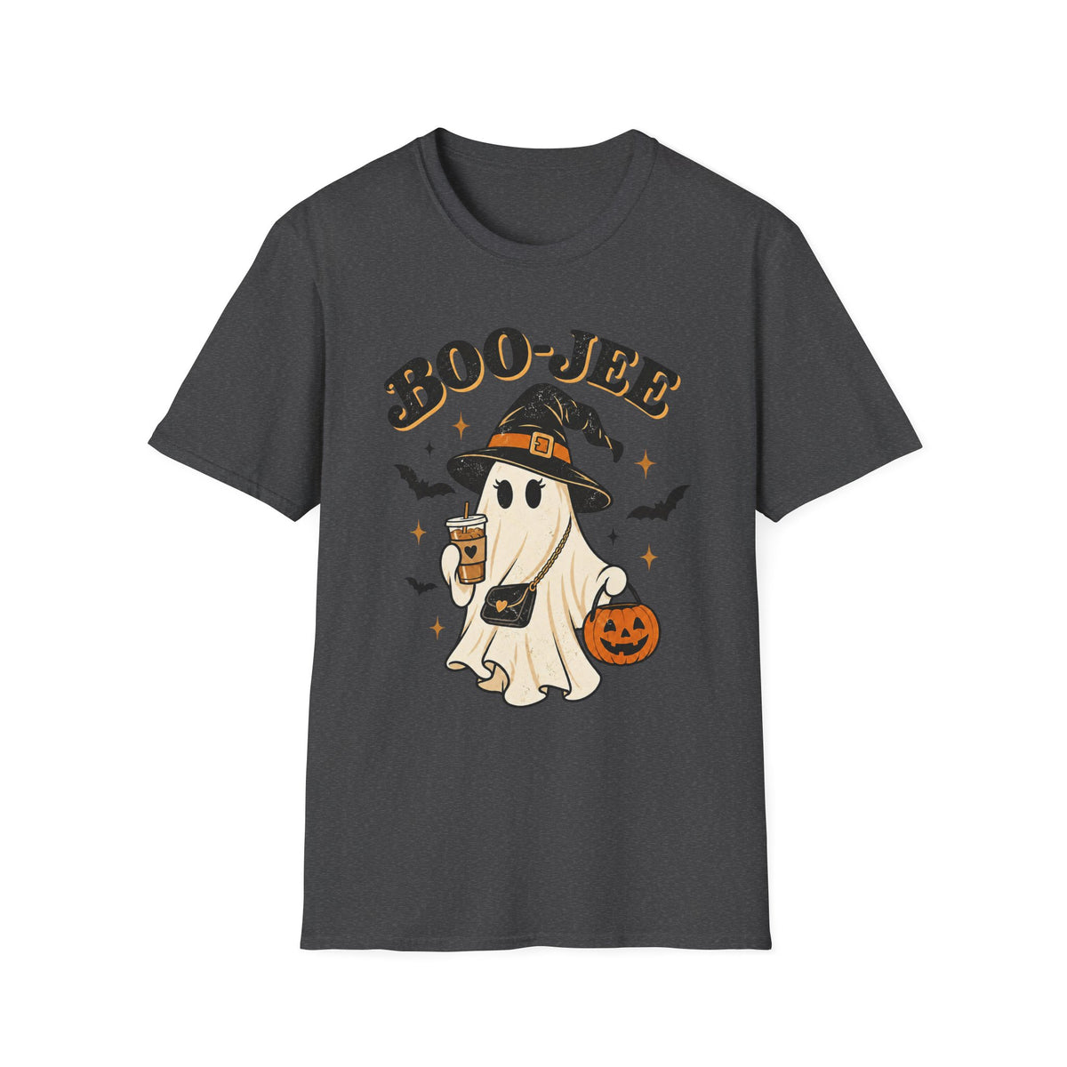 Boo-Jee Retro Halloween Ghost Tee