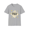 Creepin’ It Real Retro Halloween Ghost Tee
