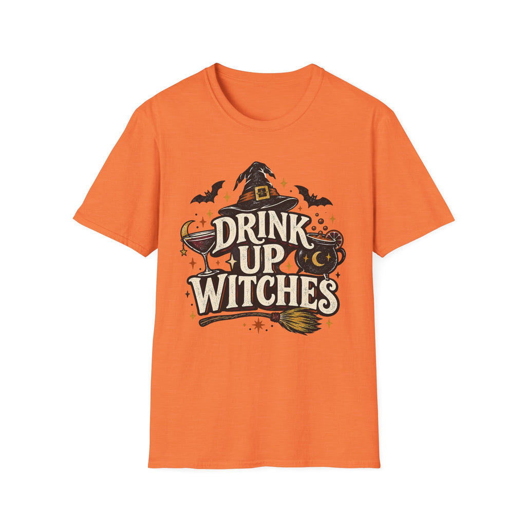 Drink Up Witches Vintage Halloween Tee