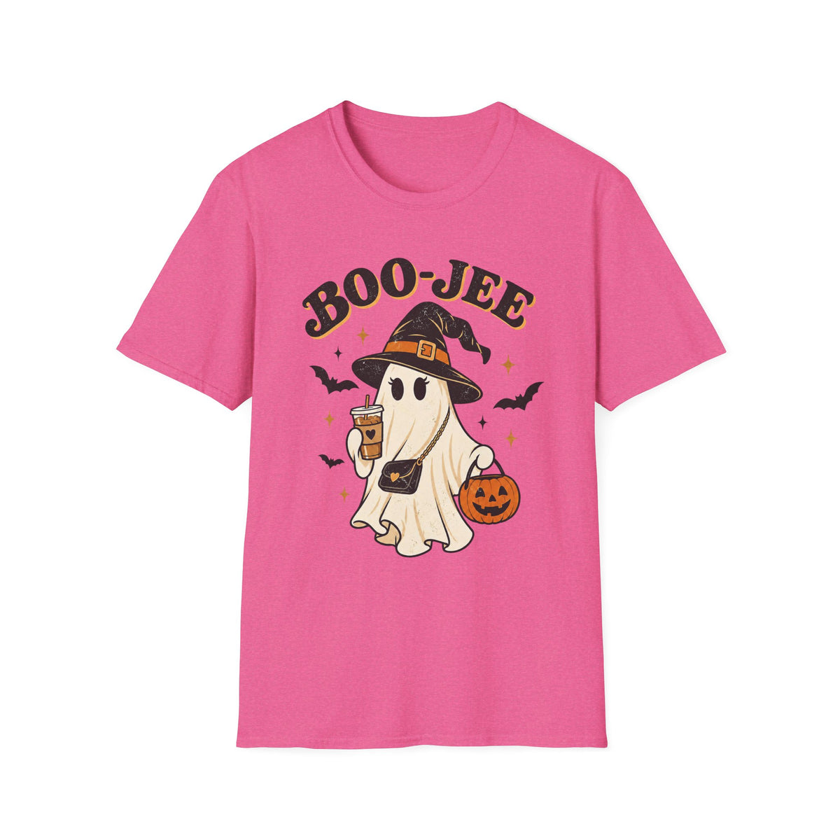 Boo-Jee Retro Halloween Ghost Tee