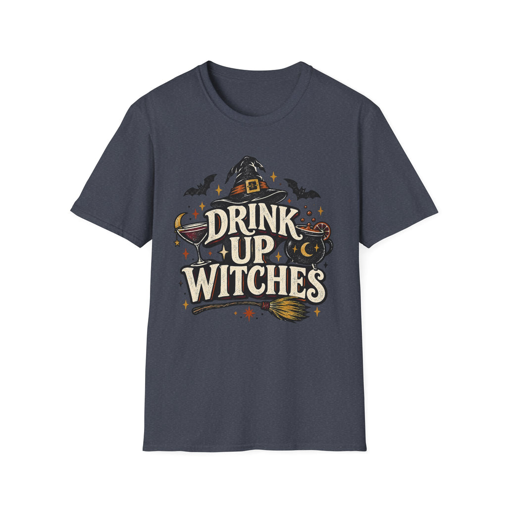 Drink Up Witches Vintage Halloween Tee