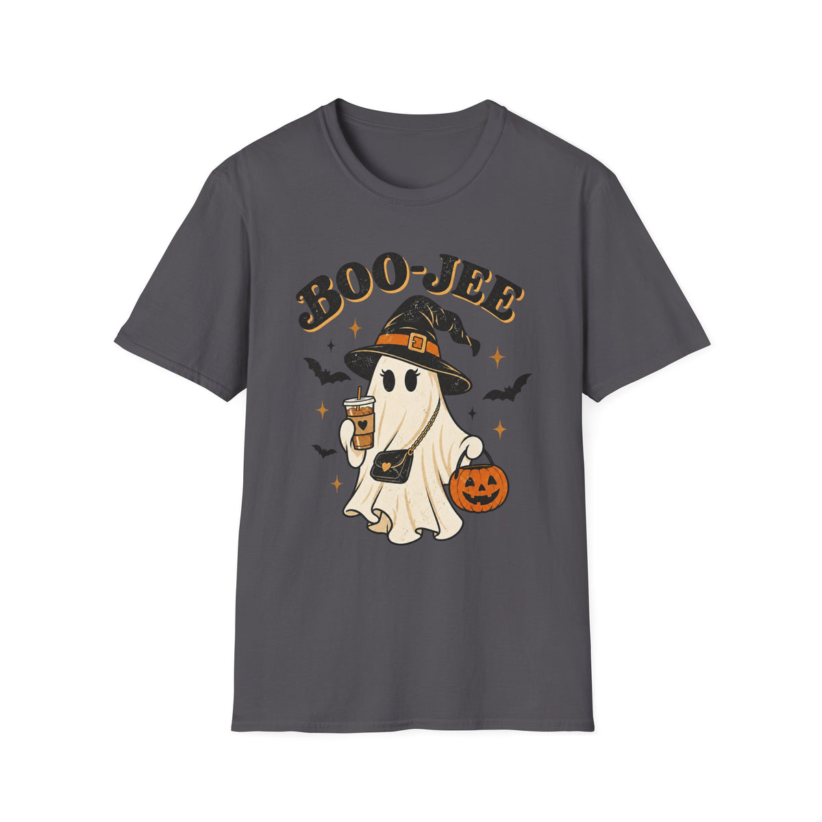 Boo-Jee Retro Halloween Ghost Tee